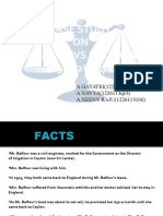 Business Law Case Study ON Balfour Vs Balfour (1919) 2KB571