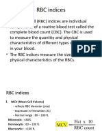 RBC Indices