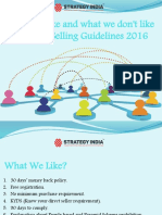 What We Like and What We Don't Like in Direct Selling Guidelines 2016