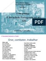 A Vida Quotidiana - Sociedade Portuguesa Séc. XII