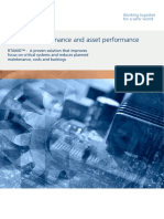 Optimise Maintenance and Asset Performance