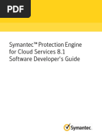 Symantec™ Protection Engine For Cloud Services 8.1 Software Developer's Guide