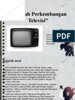 SEJARAH PERKEMBANGAN TELEVISI