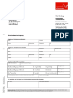 Arbeitsbescheinigung