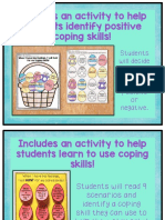 Includes An Activity To Help Students Identify Positive Coping Skills!