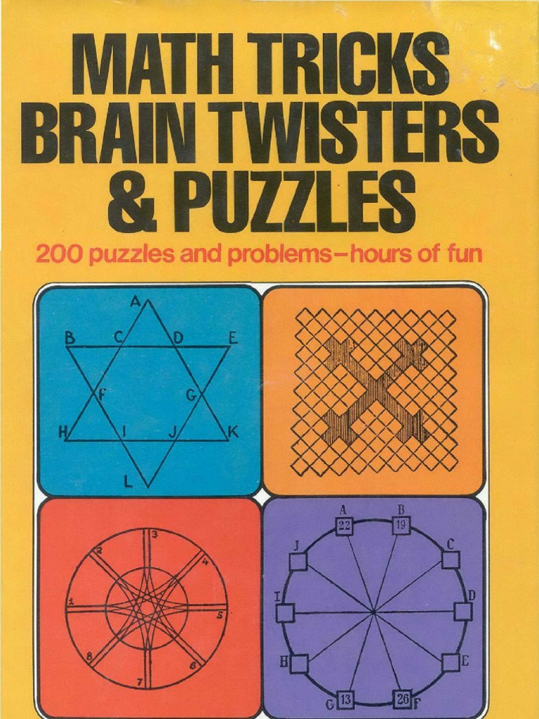 Math Tricks, Brain Twisters and Puzzles by Joseph Degrazia PDF Tam