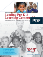 Leading Pre k3 Learning Communities