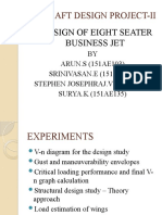 Aircraft Design Project-Ii: Design of Eight Seater Business Jet