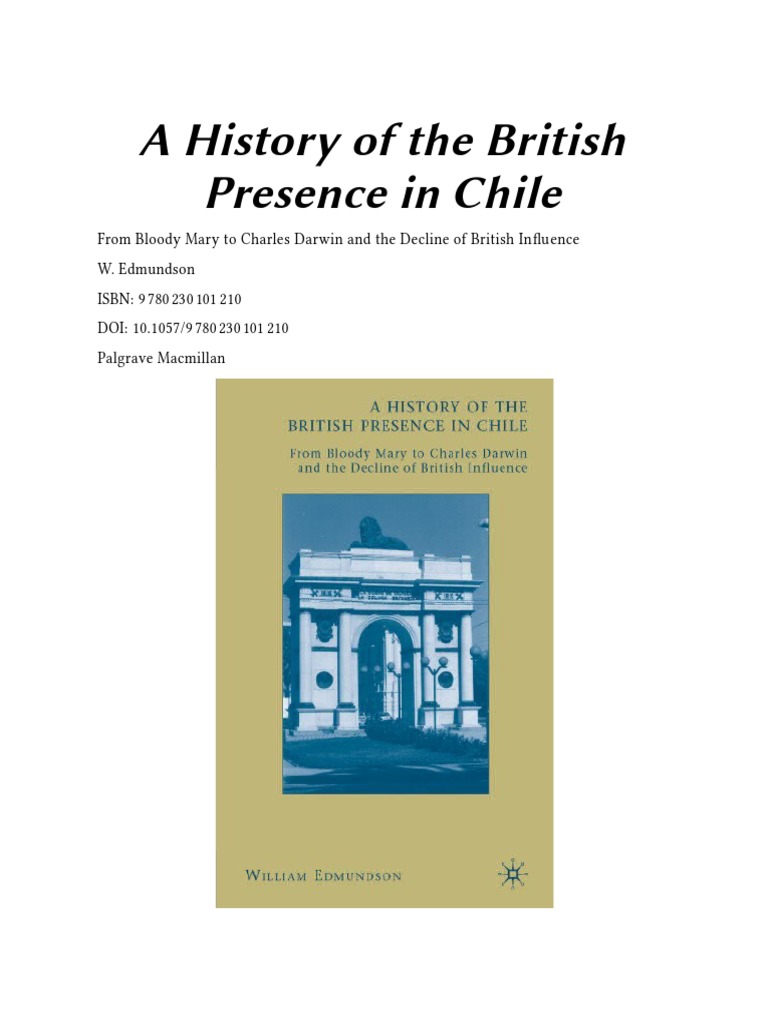 A History of The British Presence in Chile PDF Francis Drake Privateer