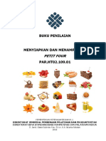 Buku Penilaian Menyiapkan Dan Menampilkan Petit Four