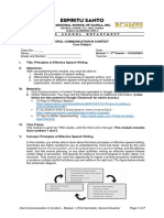 Q2 - Module 1 - Principles of Effective Speech Writing