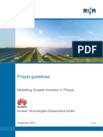 Huawei - PVsyst Guidelines - V 1.2