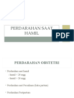 Perdarahan Saat Hamil