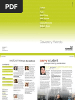 Download Coventry Words Trial Issue 1 by Coventry University SN48411591 doc pdf