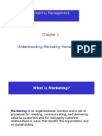 Understanding Marketing Management in 40 Characters