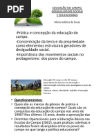 educação do campo e educação quilombola apresentação