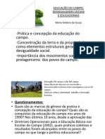 educação do campo e educação quilombola apresentação