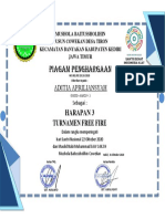 Piagam Turnamen Free Fire H 3 PDF