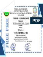 Piagam Turnamen Free Fire PDF