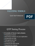 Testing Tools: Quick Test Professional