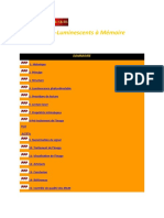 Ecrans Radio-Luminescents À Mémoire: Sommaire