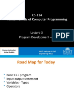 Lec 03 - Program Development - II