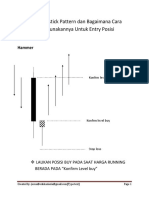 Teknik Untuk Entry Dan Sell Berdasarkan Candlestick PDF
