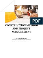 Construction Method and Project Management PDF