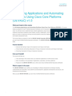 Developing Applications and Automating Workflows Using Cisco Core Platforms Devasc PDF