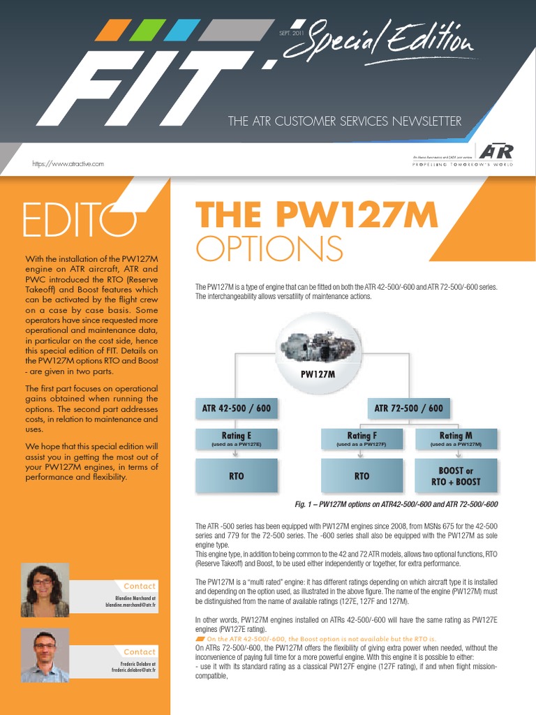 2011-09 FIT Special Edition N°6 PDF | PDF | Takeoff | Turbocharger