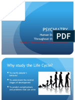 Psychiatry: Human Development Throughout The Life Cycle