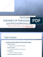 Theories of Personality and Psychopathology