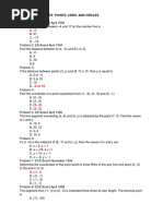 Analytic Geometry: Points, Lines, and Circles