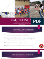 MINITÊNIS Ou RAQUETINHA