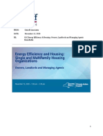 CAC Energy Efficiency Housing Panel Owners Landlords and Managing Agents Roundtable 11-12 FINAL