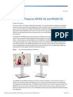 Cisco Telepresence Mx300 G2 and Mx200 G2: Product Overview