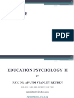 Education Psychology Two
