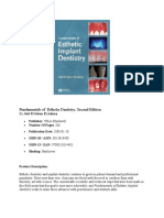 Fundamentals of Esthetic Dentistry
