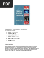 Fundamentals of Esthetic Dentistry