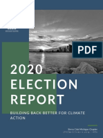 Sierra Club MI Chapter 2020 Post-Election Report 