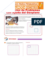 Resolución de Problemas Con Ayuda Del Geoplano para Primero de Primaria PDF