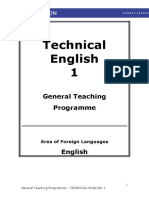 Technical English 1 Teaching Programme.doc