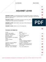AQUANET LG100 Technical Datasheet 16.3.2012