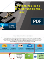 Standar Akreditasi Bab 4 Program Prioritas Nasional (PPN)