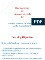 L.1 Adrenal Steroids