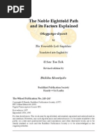 Download Noble Eightfold Path and its Factors Explained Magganga Dipani by Buddhist Publication Society SN48414454 doc pdf