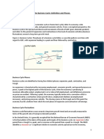 The Business Cycle: Definition and Phases