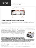 Convert ATX PSU To Bench Supply To Power Circuits PDF