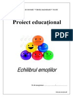 Poiect Educational Educatie Emotionala