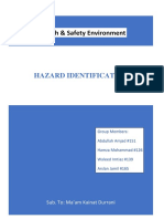 Health & Safety Environment: Hazard Identification